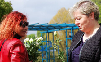 KOD rozdawał "symbol nienawiści i głupoty"