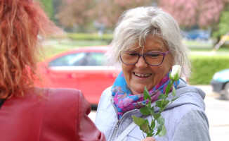 KOD rozdawał "symbol nienawiści i głupoty"