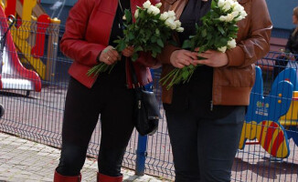 KOD rozdawał "symbol nienawiści i głupoty"