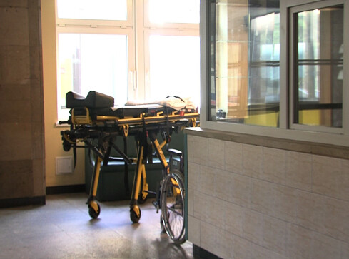 Nastolatek nie zapanował nad quadem - grafika