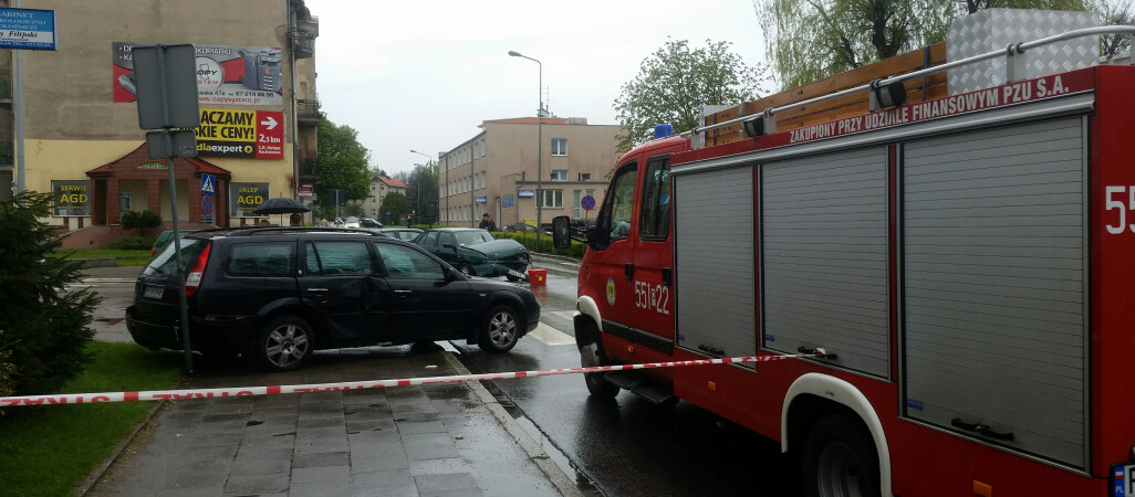 Trzy wypadki na pilskich drogach
