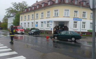 Trzy wypadki na pilskich drogach
