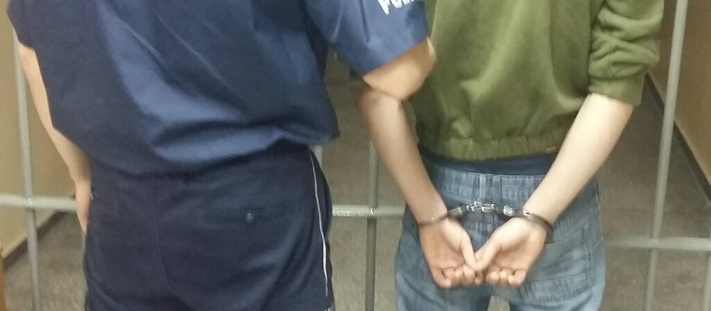 Nożownik zatrzymany na gorącym uczynku