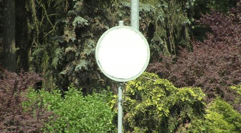 Tajemniczy znak drogowy w Złotowie - grafika