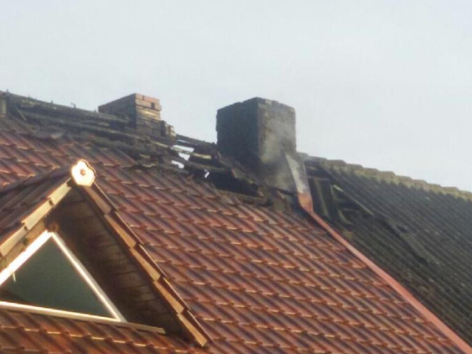Pożar w Nowej Wsi Ujskiej - grafika