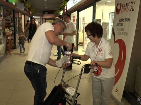 Ponad sto tysięcy w ramach Kilometrów Dobra - grafika