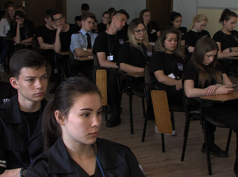 Turniej Klas Policyjnych w Pile - grafika