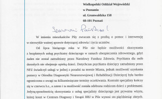 Od lipca nie będzie psychiatry dziecięcego na NFZ
