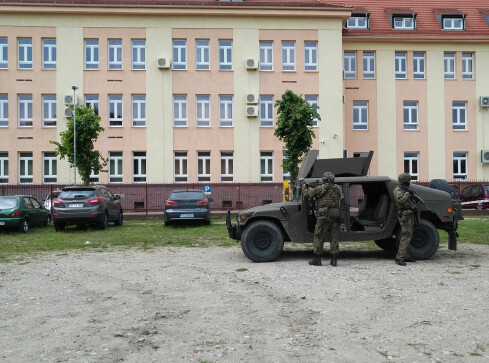 Szturm na Sąd Rejonowy w Pile - grafika
