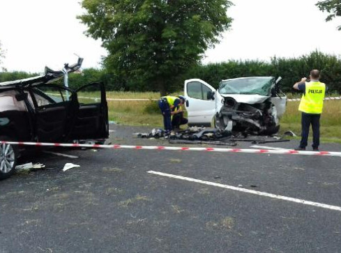 Wypadek na DK 11. Co najmniej kilku rannych - grafika