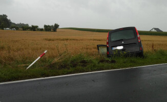 Uwaga! Ślisko na drogach w regionie