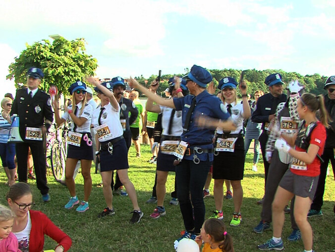 Bieg Filmowy w Wałczu - grafika