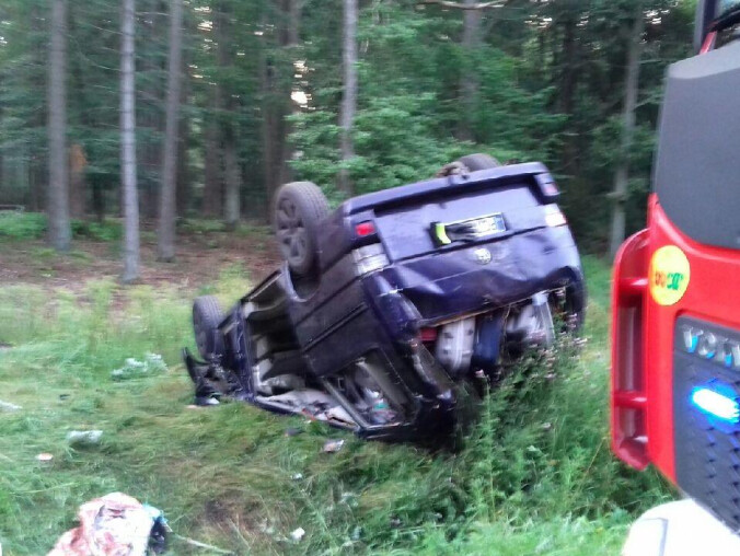 Śmiertelny wypadek na DW 180 - grafika