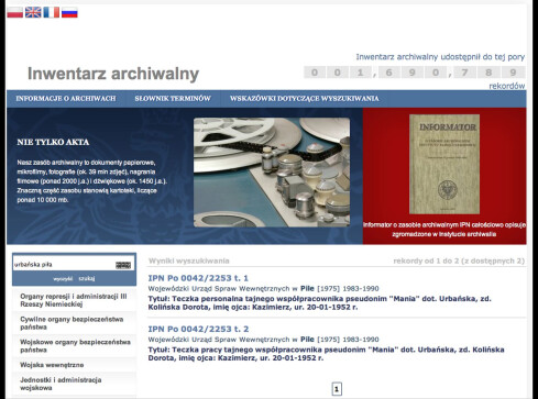 Kolejne nazwiska na liście tajnych współpracowników SB - grafika