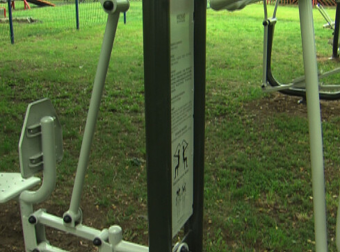 Otwarto nową siłownię pod chmurką - grafika