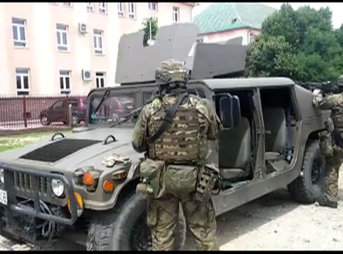 Szturm na Sąd Rejonowy w Pile - grafika