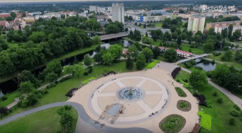 W obiektywie: park na Wyspie z lotu ptaka - grafika