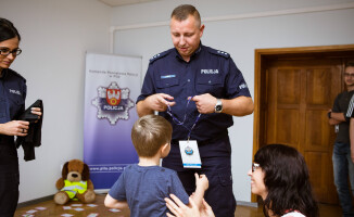 Policjanci spełnili marzenie 6-letniego Adasia