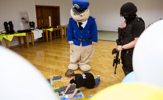 Policjanci spełnili marzenie 6-letniego Adasia