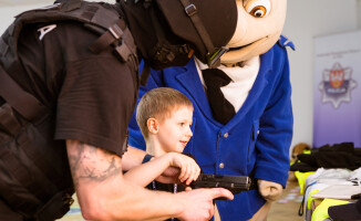 Policjanci spełnili marzenie 6-letniego Adasia