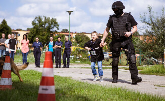 Policjanci spełnili marzenie 6-letniego Adasia