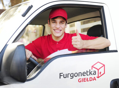 Furgonetka Giełda - transport dla każdej przesyłki - grafika