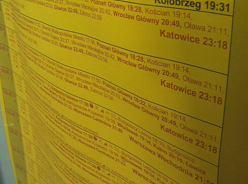 Będzie nowy rozkład pociągów - grafika