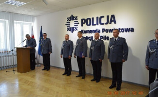 Zmiany w policji w Pile, w Chodzieży i Wągrowcu
