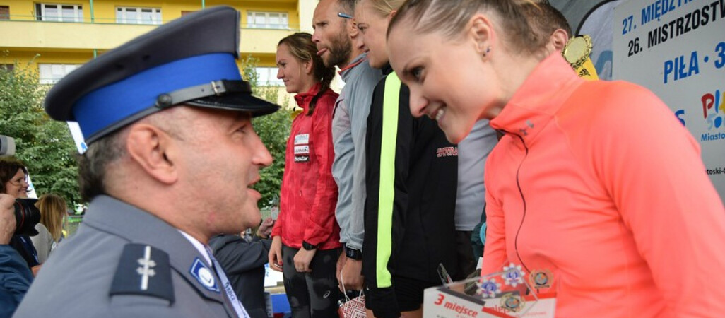 Złotowscy policjanci szybko biegają