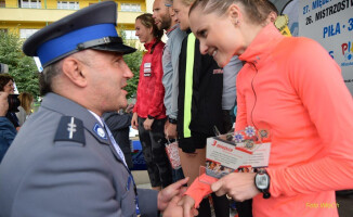 Złotowscy policjanci szybko biegają