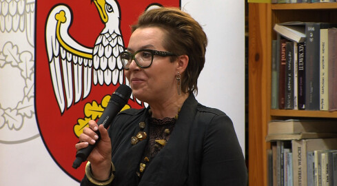 Elżbieta Cherezińska w Pile mówiła... o Pile - grafika
