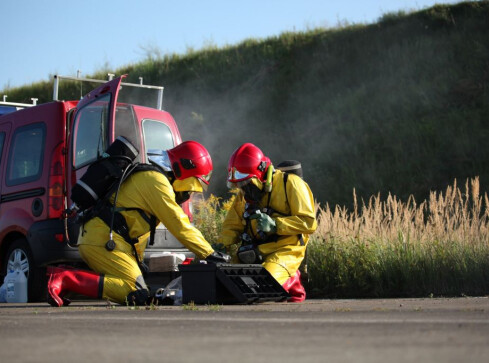 Substancje chemiczne poparzyły pasażerów - grafika