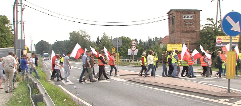 "Nie dla linii", czyli sadownicy na DK 10