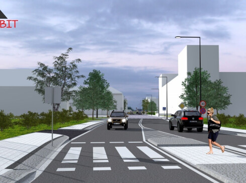 Ruszyła budowa ul. Konopnickiej przy VIVO! - grafika