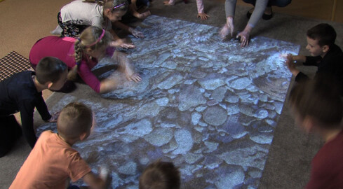 Niezwykły dywan w Trzciance - grafika