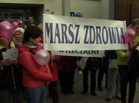 Marsz Zdrowia. Nawoływali do badań profilaktycznych - grafika