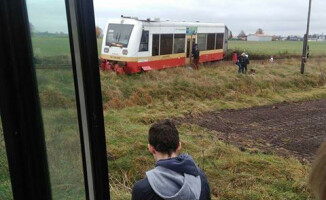 Wykoleił się pociąg na trasie do Piły. 14 osób rannych