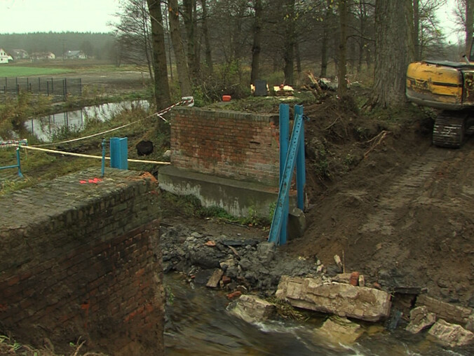 Most w remoncie - grafika