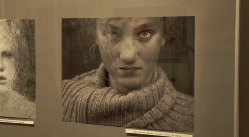 Portret w Trzciance - wystawa pokonkursowa - grafika