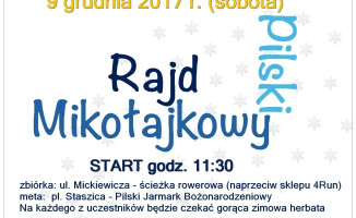 W sobotę Pilski Rajd Mikołajkowy