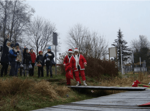Mikołaje wypłyną kajakami na Gwdę - grafika