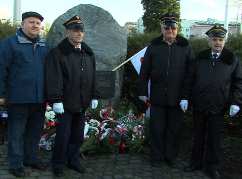 Andrzej Gwiazda - legenda Solidarności w Pile - grafika
