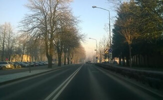 Smog nad Złotowem. Zdjęcia czytelnika
