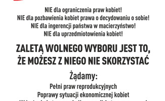 W środę Ogólnopolski Strajk Kobiet. Także w Pile