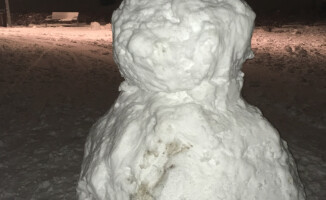 Prawdziwy wysyp bałwanów na pilskiej Wyspie