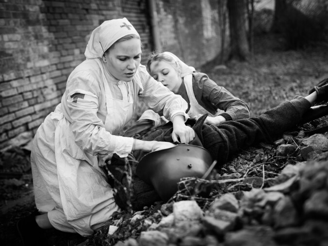 Galeria z planu zdjęciowego z Bitwy o Chodzież - grafika