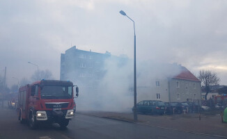 Zadymienie na Tucholskiej. Śmieci w piecu?