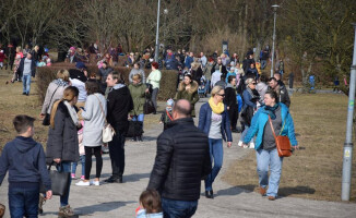 Tłumy na poszukiwaniu jajek w Pile [GALERIA]