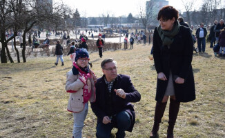 Tłumy na poszukiwaniu jajek w Pile [GALERIA]
