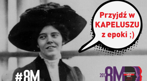 8 marca Międzynarodowy Strajk Kobiet - grafika